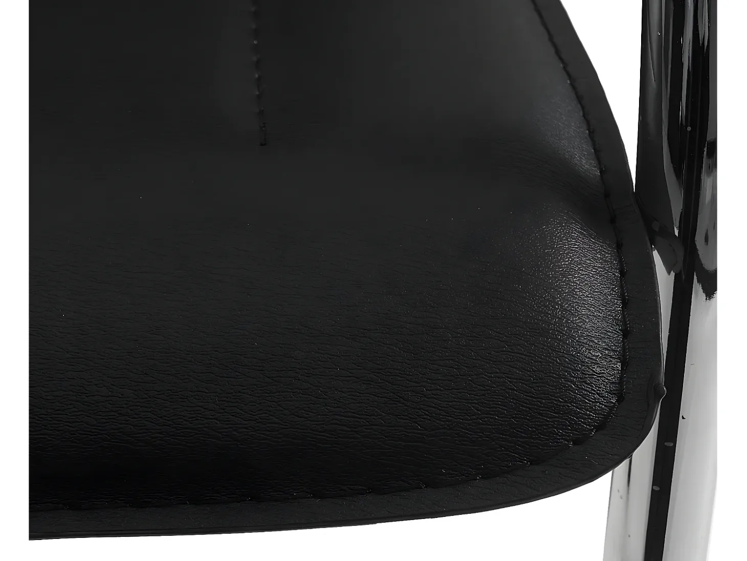 Silla de comedor Perm (juego de 6), negro