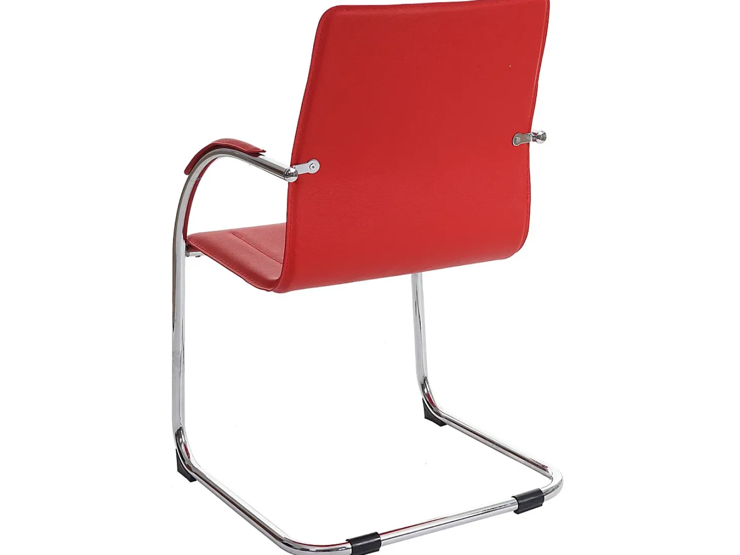 Silla de comedor Perm (juego de 6), rojo