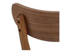 Silla de comedor Roxby madera natural.