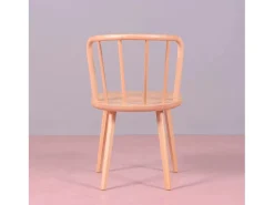 Silla de comedor rústica en madera de haya natural - Organic - Haya natural