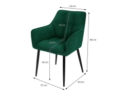 Silla de comedor Silla de salón Silla de cocina Sillón de salón de diseño Silla