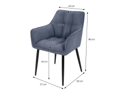 Silla de comedor Silla de salón Silla de cocina Sillón de salón de diseño Silla