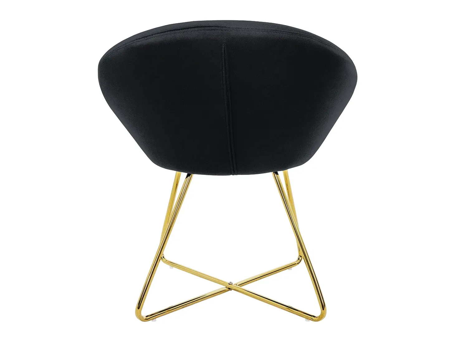 Silla de comedor Silla tapizada Silla de salón Silla de cocina Terciopelo 65x58x