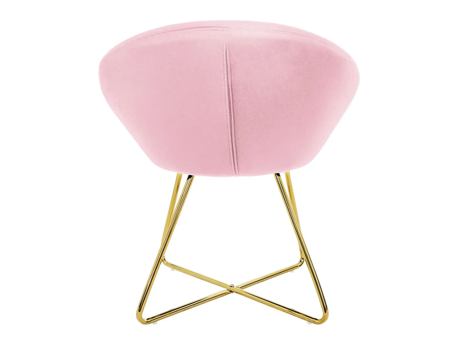 Silla de comedor Silla tapizada Silla de salón Silla de cocina Terciopelo 65x58x