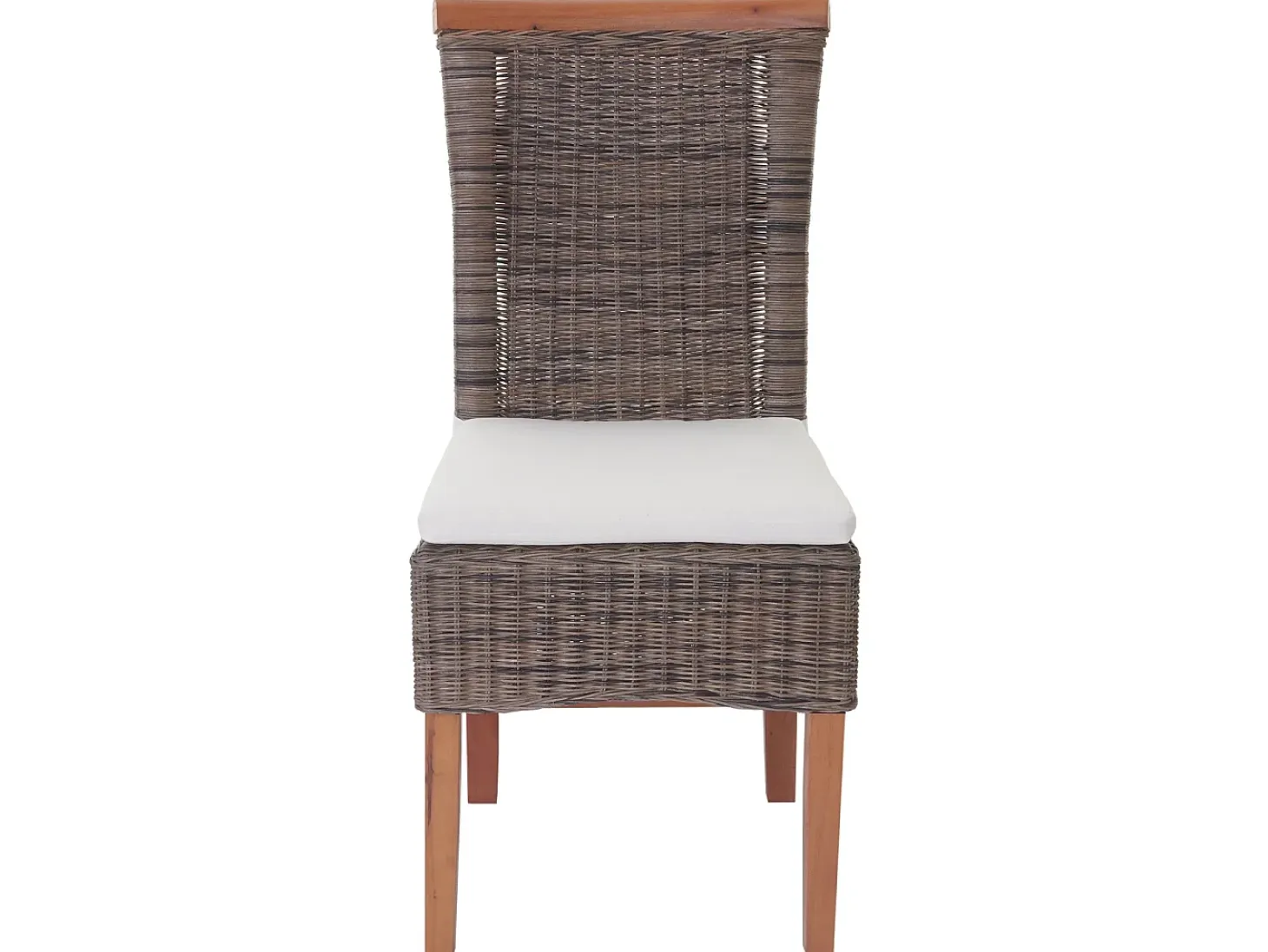 Silla de comedor Sinio (juego de 6), con cojín de asiento