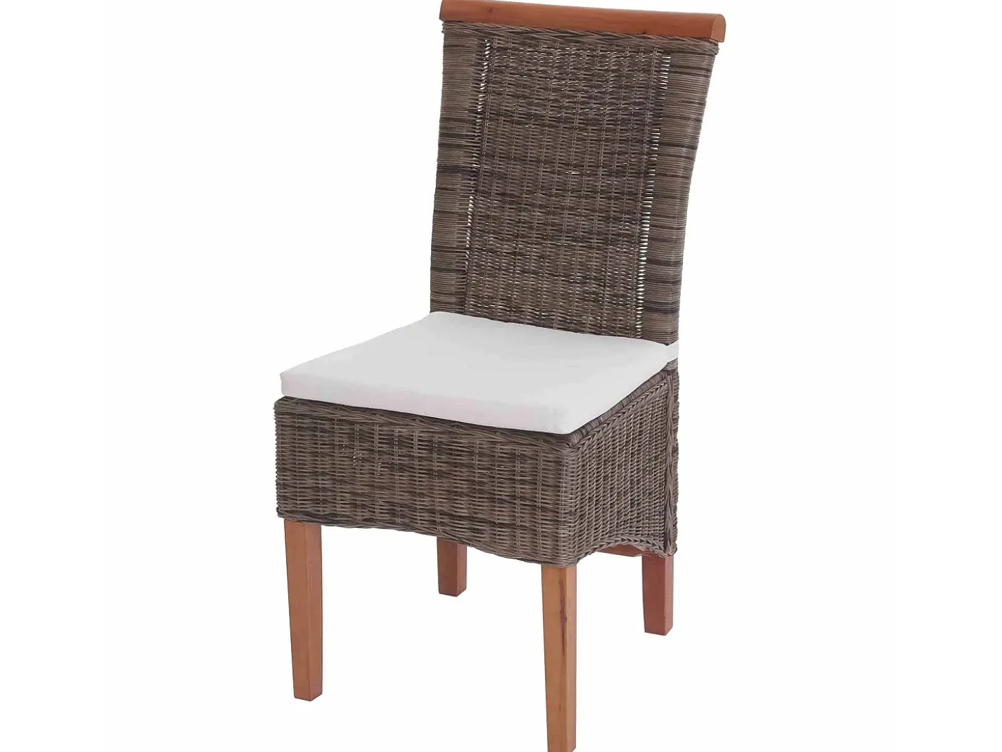 Silla de comedor Sinio (set de 2), con cojín de asiento