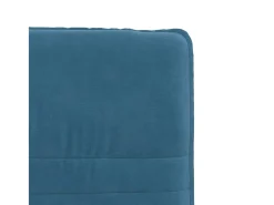 Silla de comedor terciopelo azul