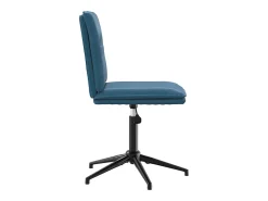 Silla de comedor terciopelo azul