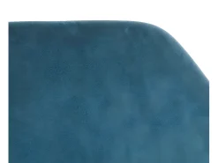 Silla de comedor Vaasa T381, terciopelo, azul petróleo, patas claras