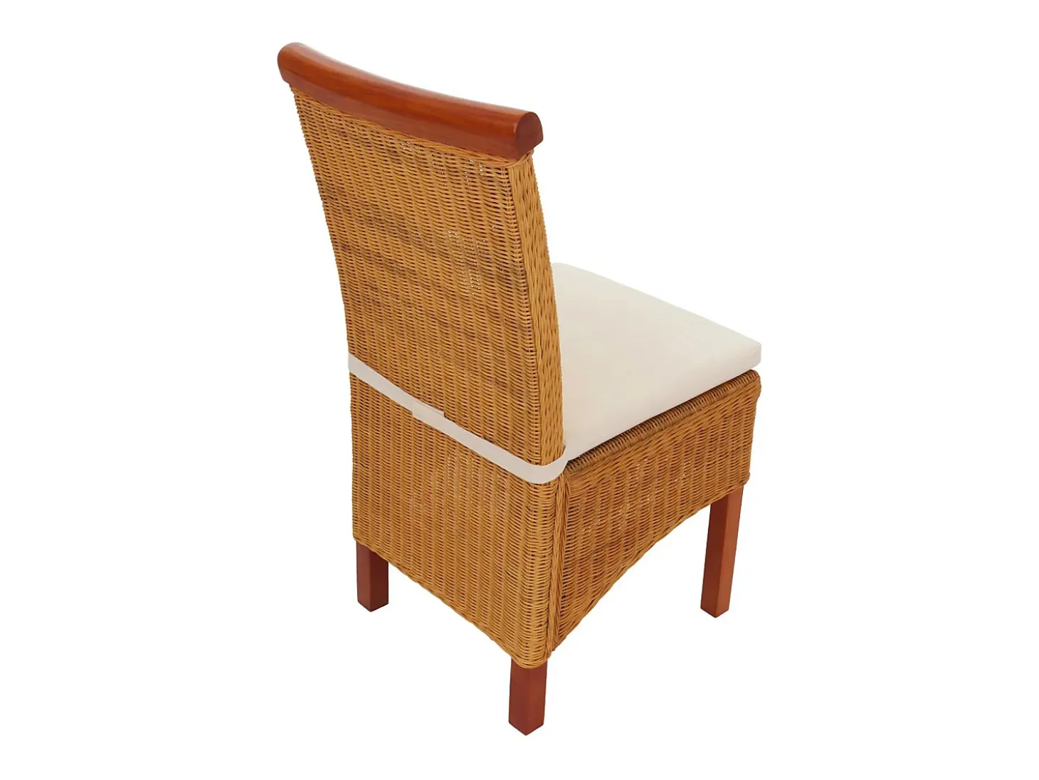 Silla de comedor Var (set de 2), con cojín de asiento