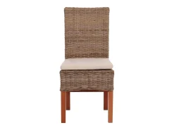 Silla de comedor Var (set de 2), con cojín de asiento