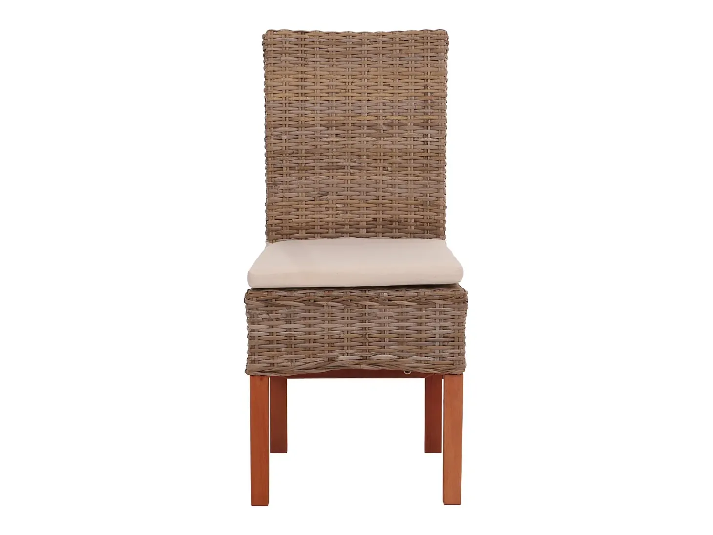 Silla de comedor Var (set de 2), con cojín de asiento