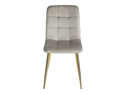 Silla de comedor 43.5x88x50 cm beige Eames