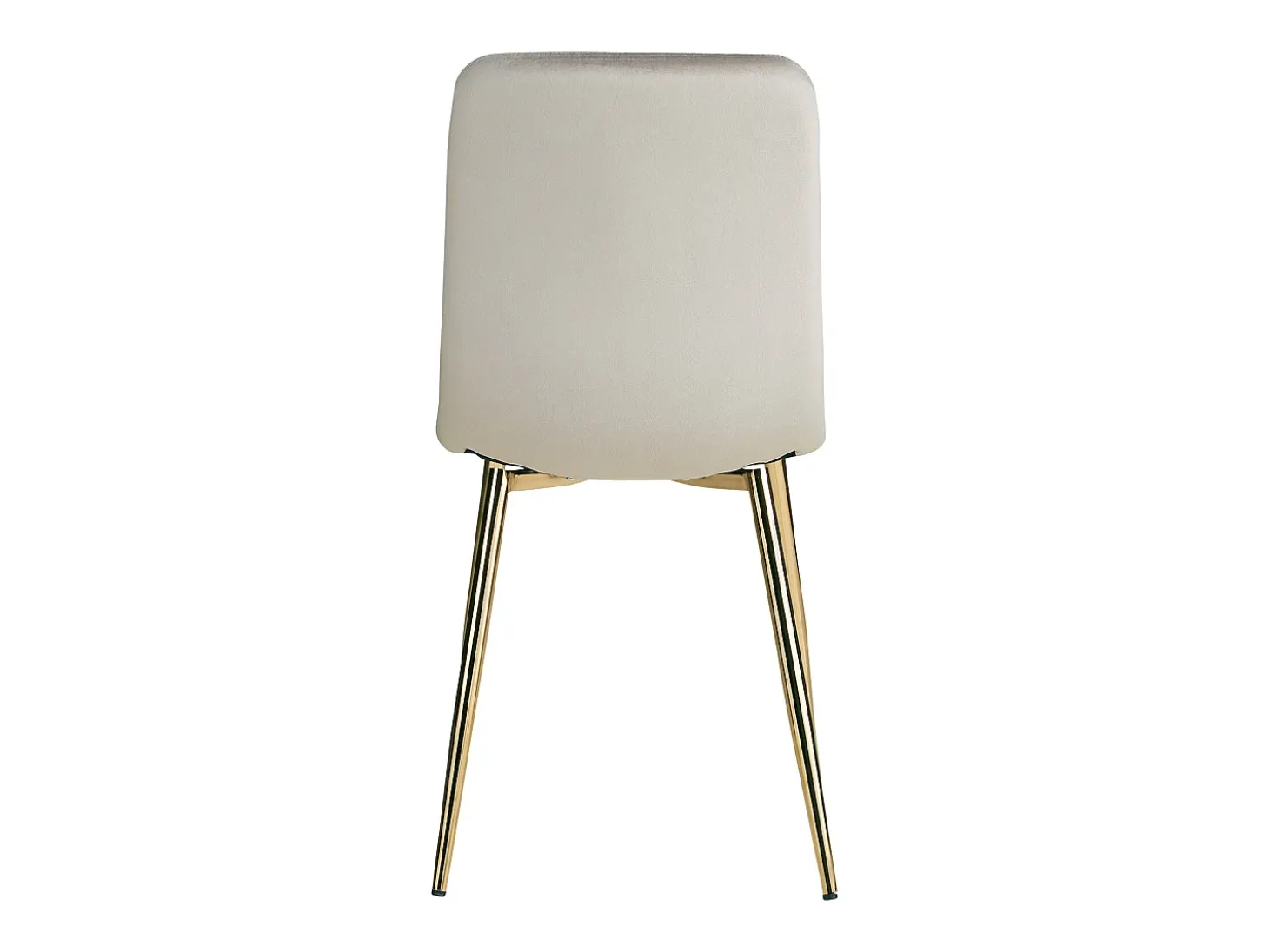 Silla de comedor 43.5x88x50 cm beige Eames