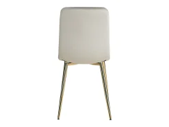 Silla de comedor 43.5x88x50 cm beige Eames