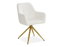 Silla de comedor 56x86x60 cm beige