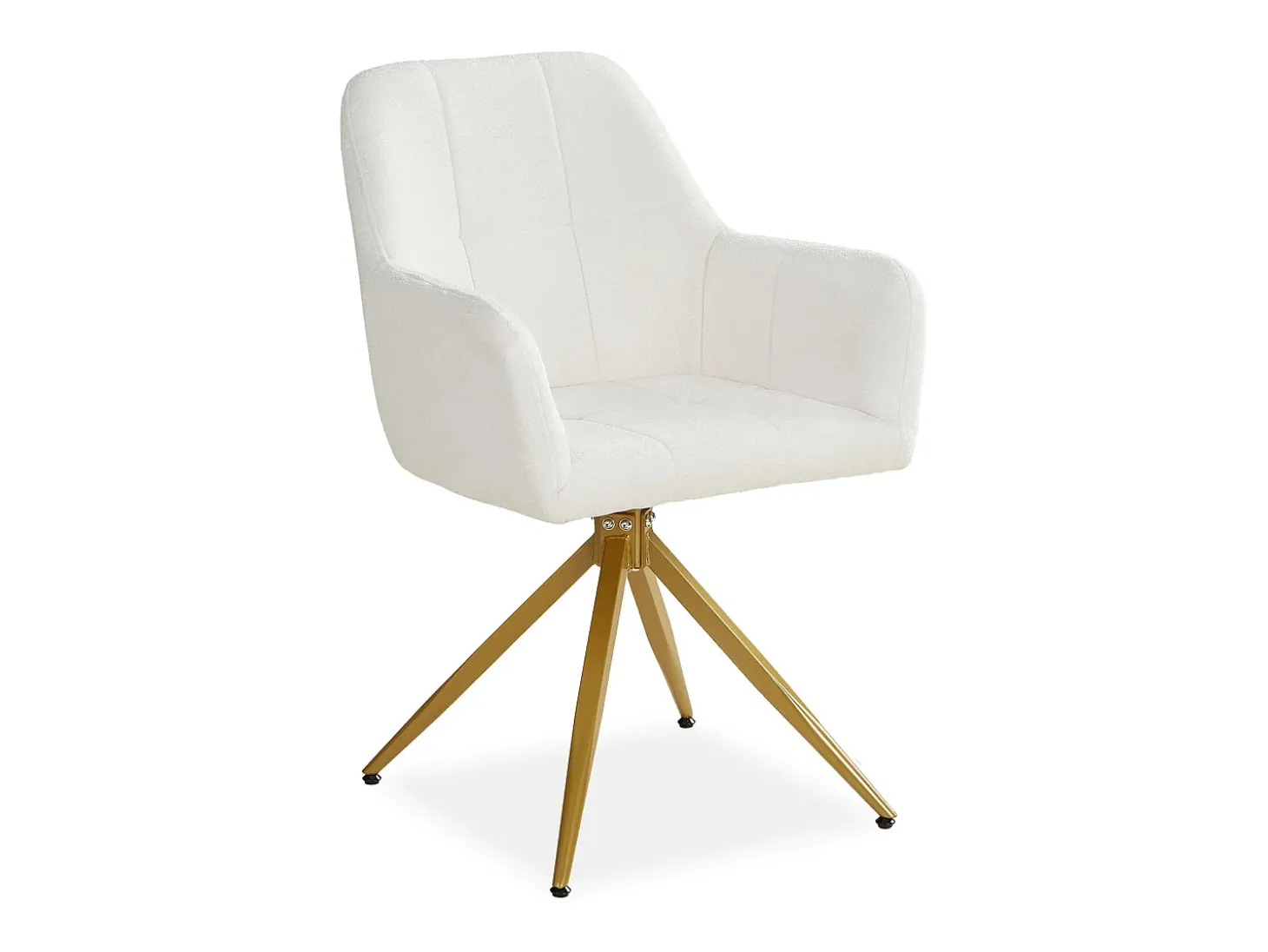 Silla de comedor 56x86x60 cm beige