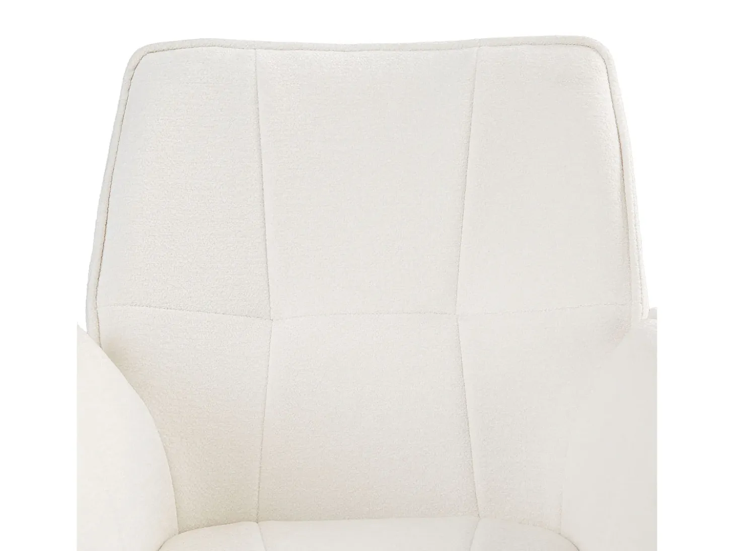 Silla de comedor 61x92,5x57,5 cm blanco