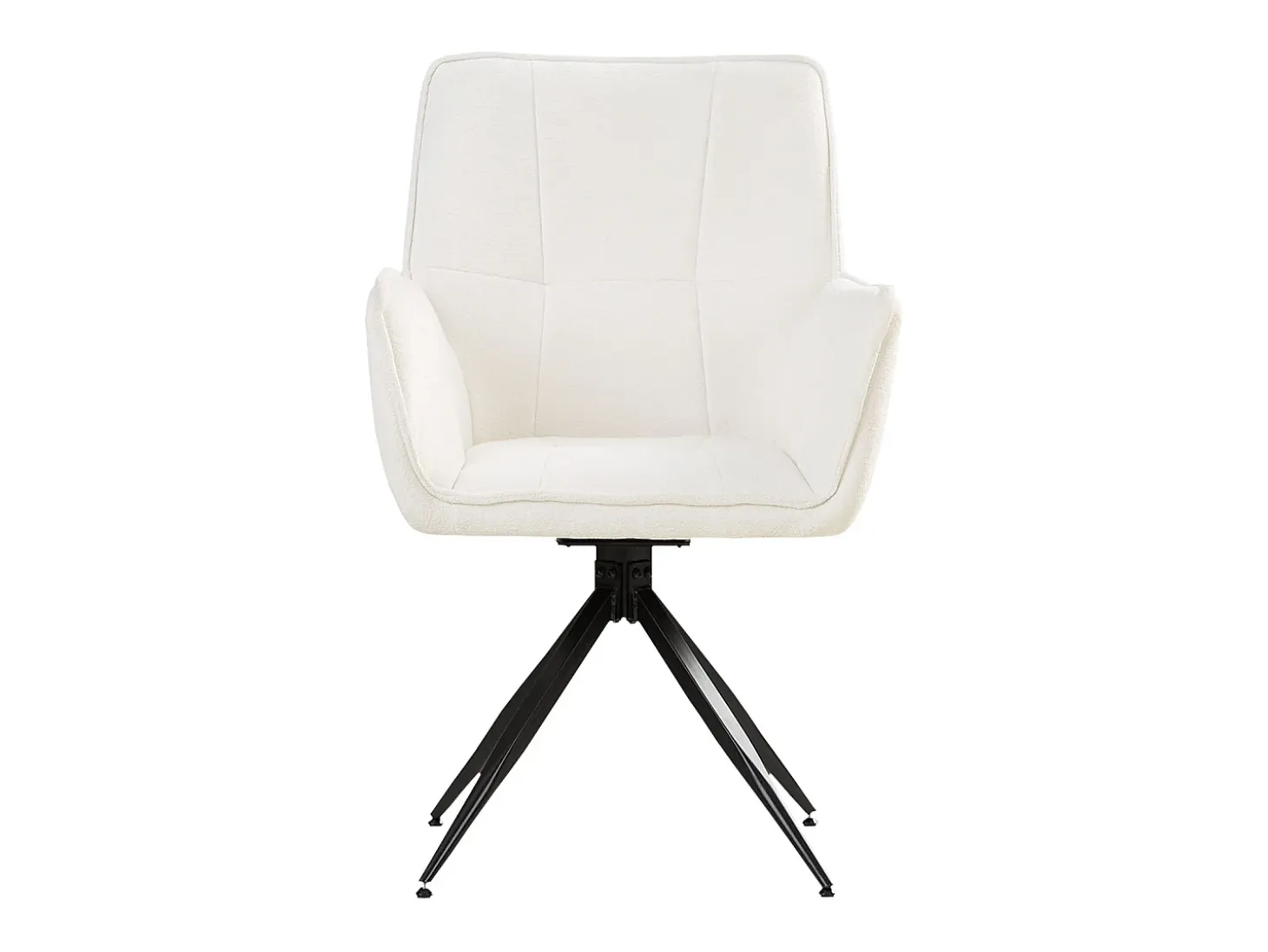 Silla de comedor 61x92.5x57.5 cm blanca