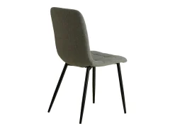 Silla de comedor 43,5x88x50 cm gris eames