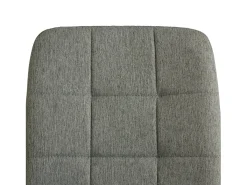 Silla de comedor 43,5x88x50 cm gris eames