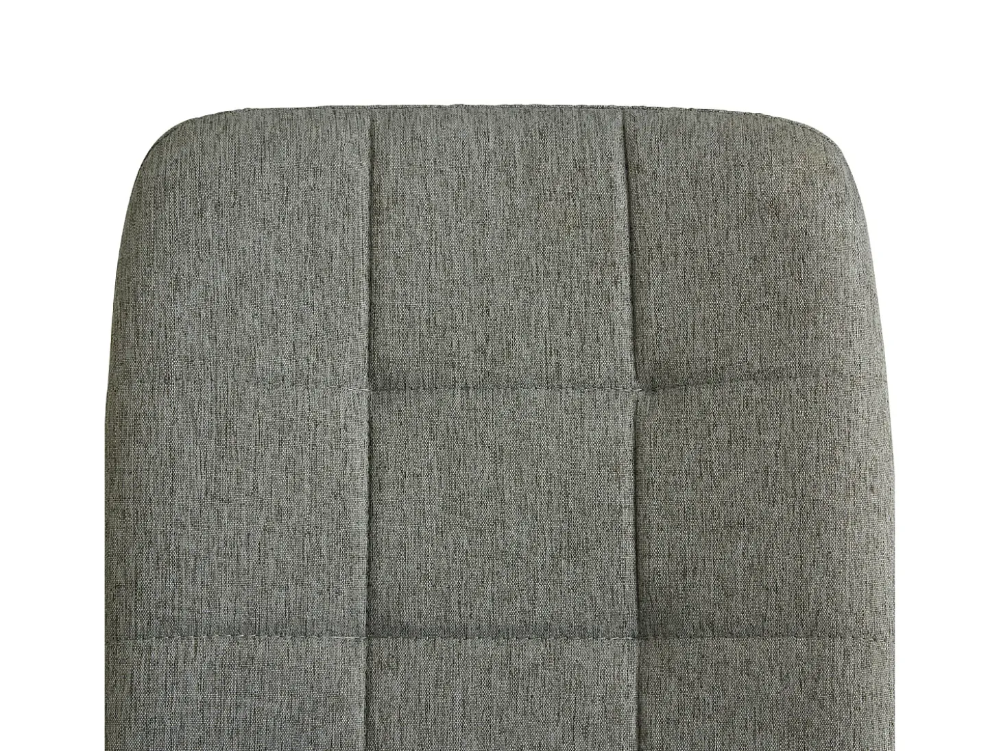 Silla de comedor 43.5x88x50 cm gris Eames