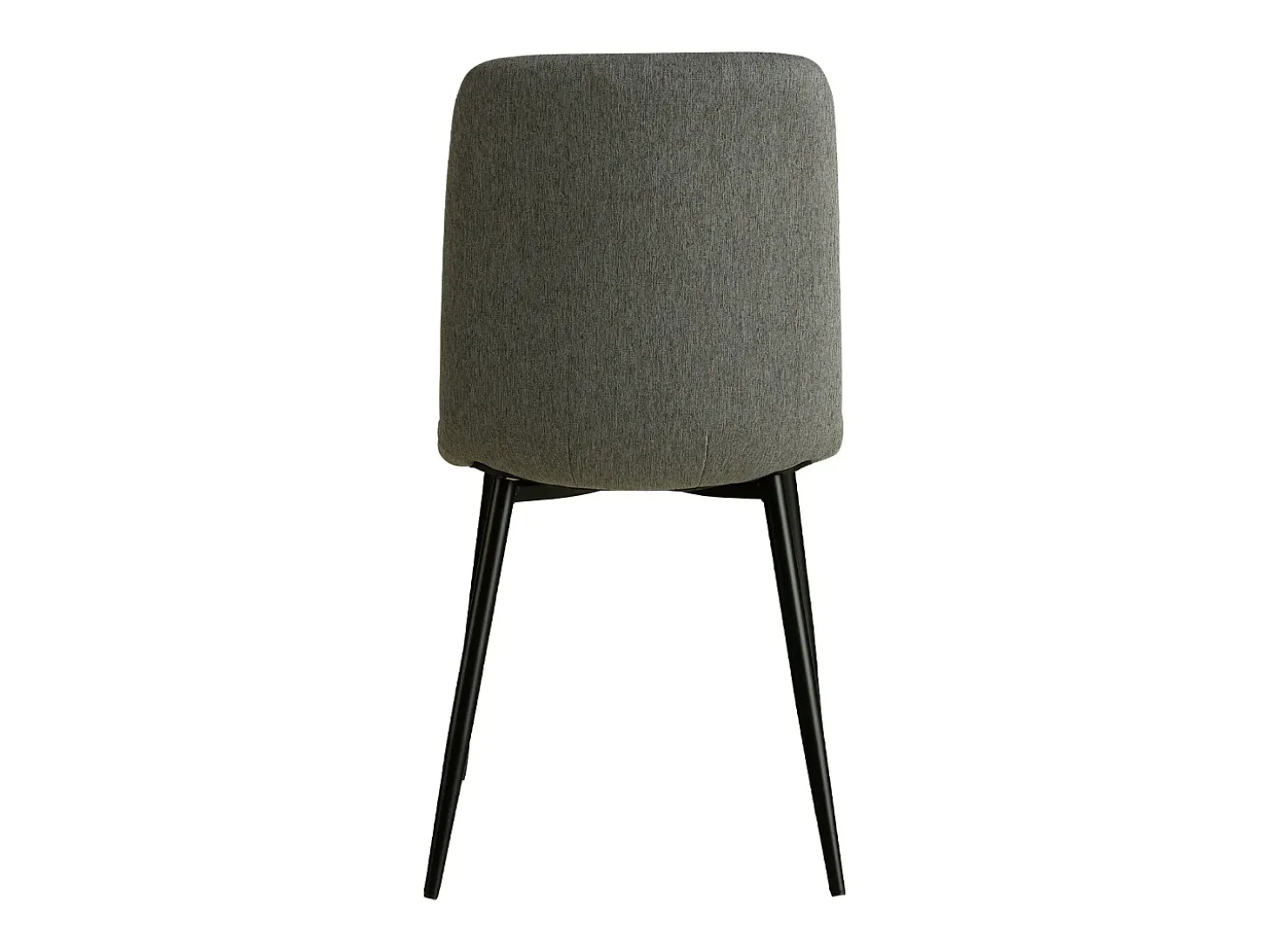 Silla de comedor 43.5x88x50 cm gris Eames