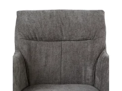 Silla de comedor 57x89x60 cm gris moderno silla huevo