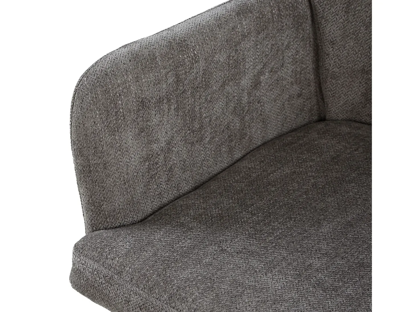 Silla de comedor 57x89x60 cm gris moderno silla huevo