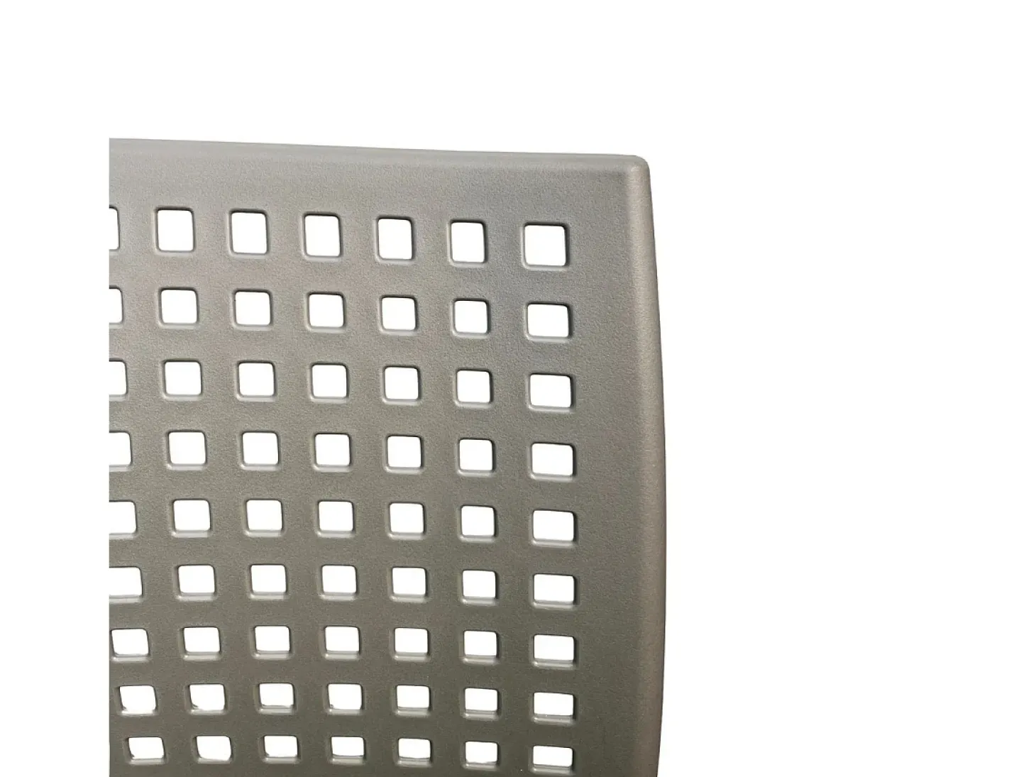 Silla de exterior Loira apilable gris 78,5x38x49 cm