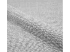 Silla de madera hevea y tela gris claro - Héloïse