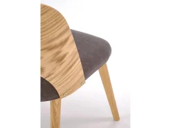 Silla de madera maciza de 52 x 83 cm