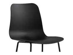 Silla de mostrador ''Mario'' PP Negra, dimensiones: H100.5 x L51 x P44cm