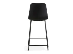 Silla de mostrador ''Mario'' PP Negra, dimensiones: H100.5 x L51 x P44cm