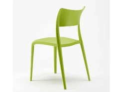 Silla de Polipropileno para Cocina Bar Restaurante y Jardín Parisienne - Verde