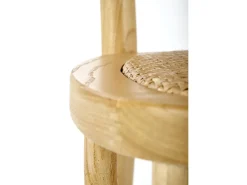 Silla de ratán de 45 x 46 cm