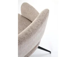 Silla giratoria de acero 58 x 88 cm