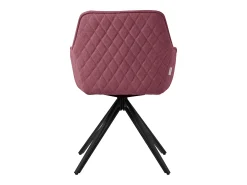 Silla giratoria Silla de comedor Sillón 360 grados giratorio Silla de salón Rosa