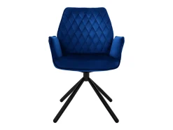 Silla giratoria Silla de comedor Sillón giratorio 180 grados Silla de salón Terciopelo