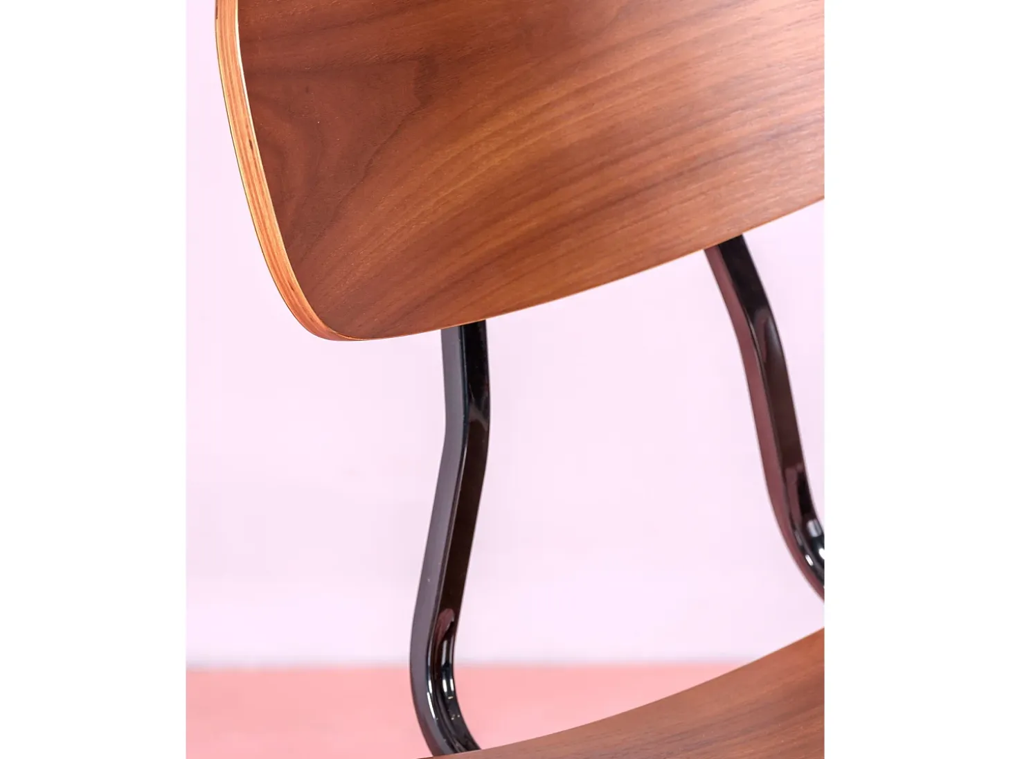Silla industrial en madera de nogal - Copine - Nogal