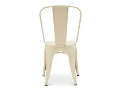 Silla industrial Kalax de acero mate reforzado - Gama alta-Amarillo pastel