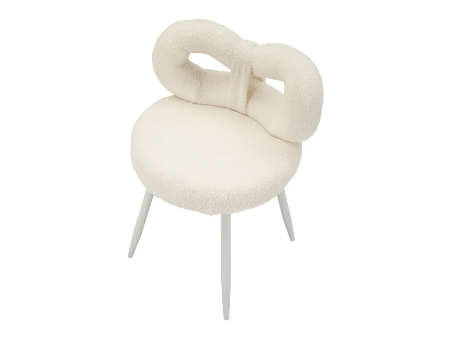 Silla Lazo, Blanco, 40x40x67 cm, Kendra Home