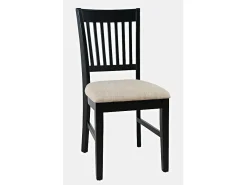 Silla negro crema Avola AV275-370 46x94x53,5 cm