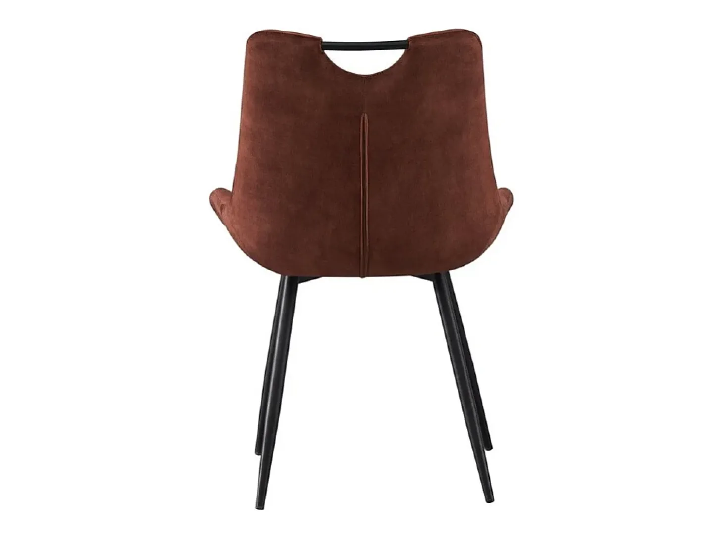 Silla NINO – Terciopelo Óxido – H84 × L56 × P62.5 cm – Estilo diseño