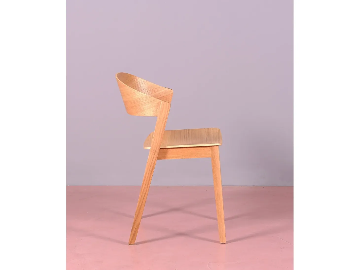 Silla nórdica en madera de roble natural - Soho - Roble
