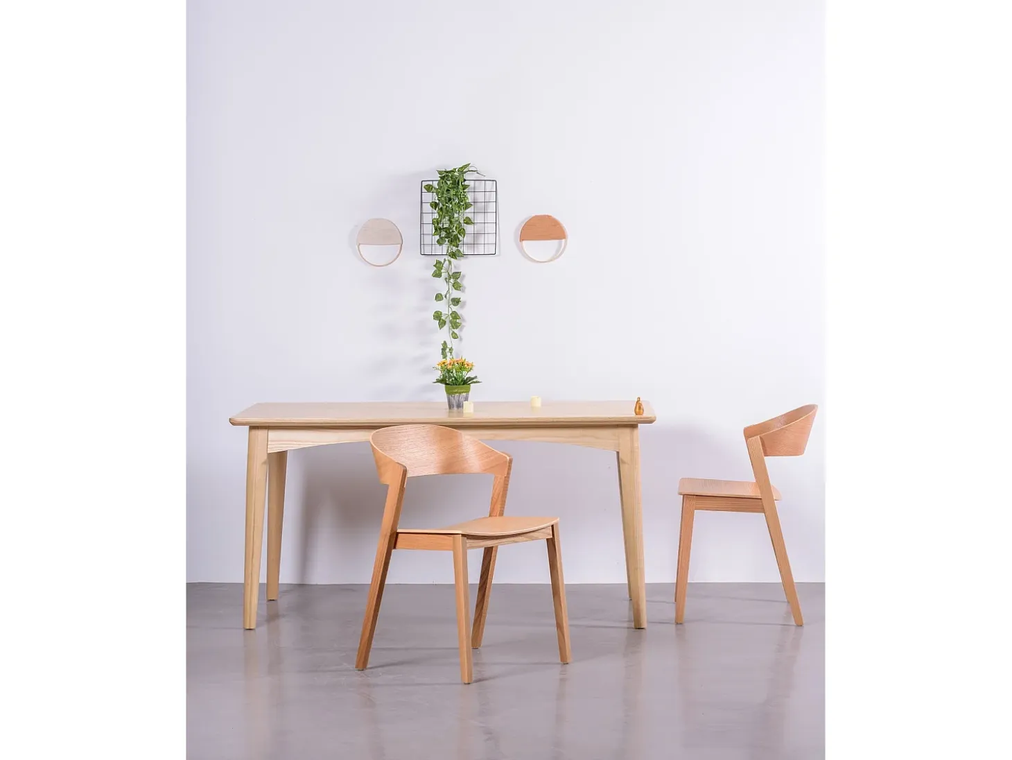 Silla nórdica en madera de roble natural - Soho - Roble