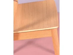 Silla nórdica en madera de roble natural - Soho - Roble