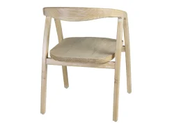 Silla Olivia de madera maciza Sungkai 100% natural