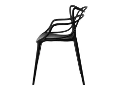 Silla original con reposabrazos Valentino.-Color Moca
