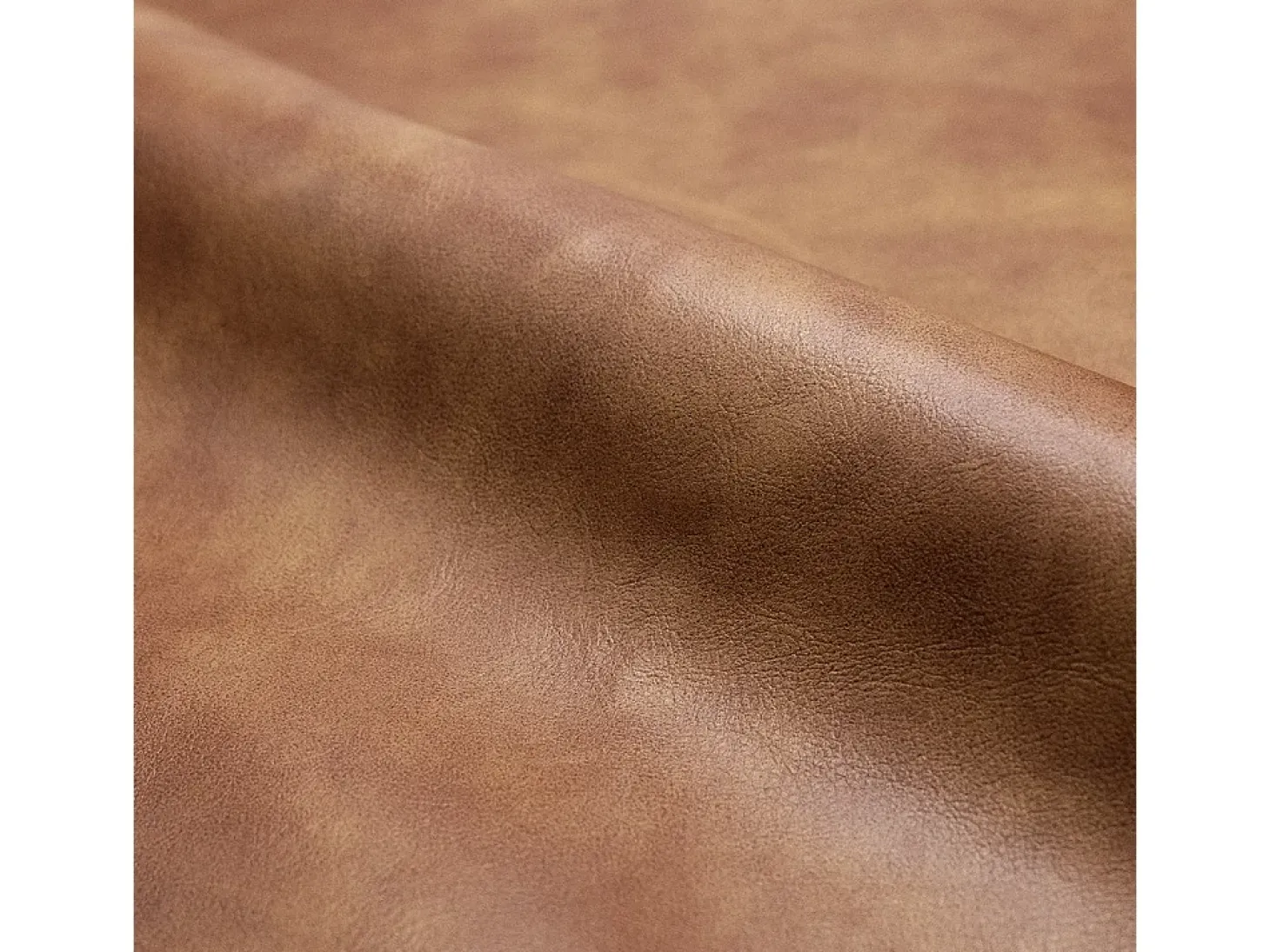 Silla para isla central en cuero sintético camel 65 cm - Henrik